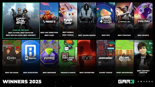 Pemenang GAM3 Awards 2025 Resmi Diumumkan, Off The Grid Mendominasi Penghargaan