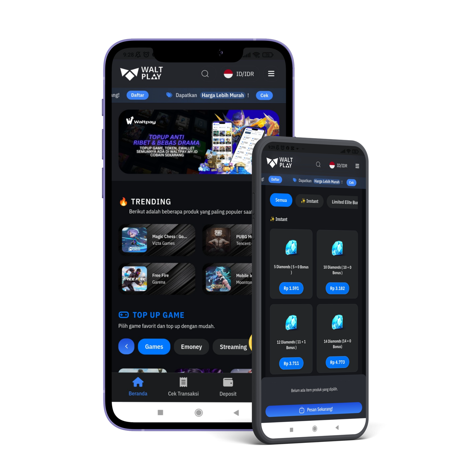 Website TopUp Preview