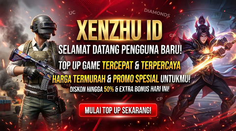 XENZHU ID: Website Top-Up Game, Pulsa, & E-Wallet Termurah dan Terpercaya