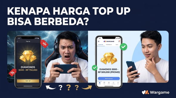Kenapa Harga Top Up Game Bisa Berbeda? Ternyata Ini Alasannya