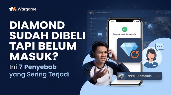 Diamond Sudah Dibeli Tapi Belum Masuk? Ini 7 Penyebab yang Sering Terjadi