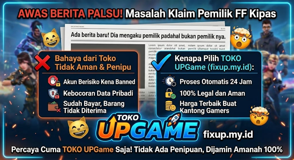 Penting! Tips Aman Top Up Game di Tengah Maraknya Oknum Mengatasnamakan Pemilik