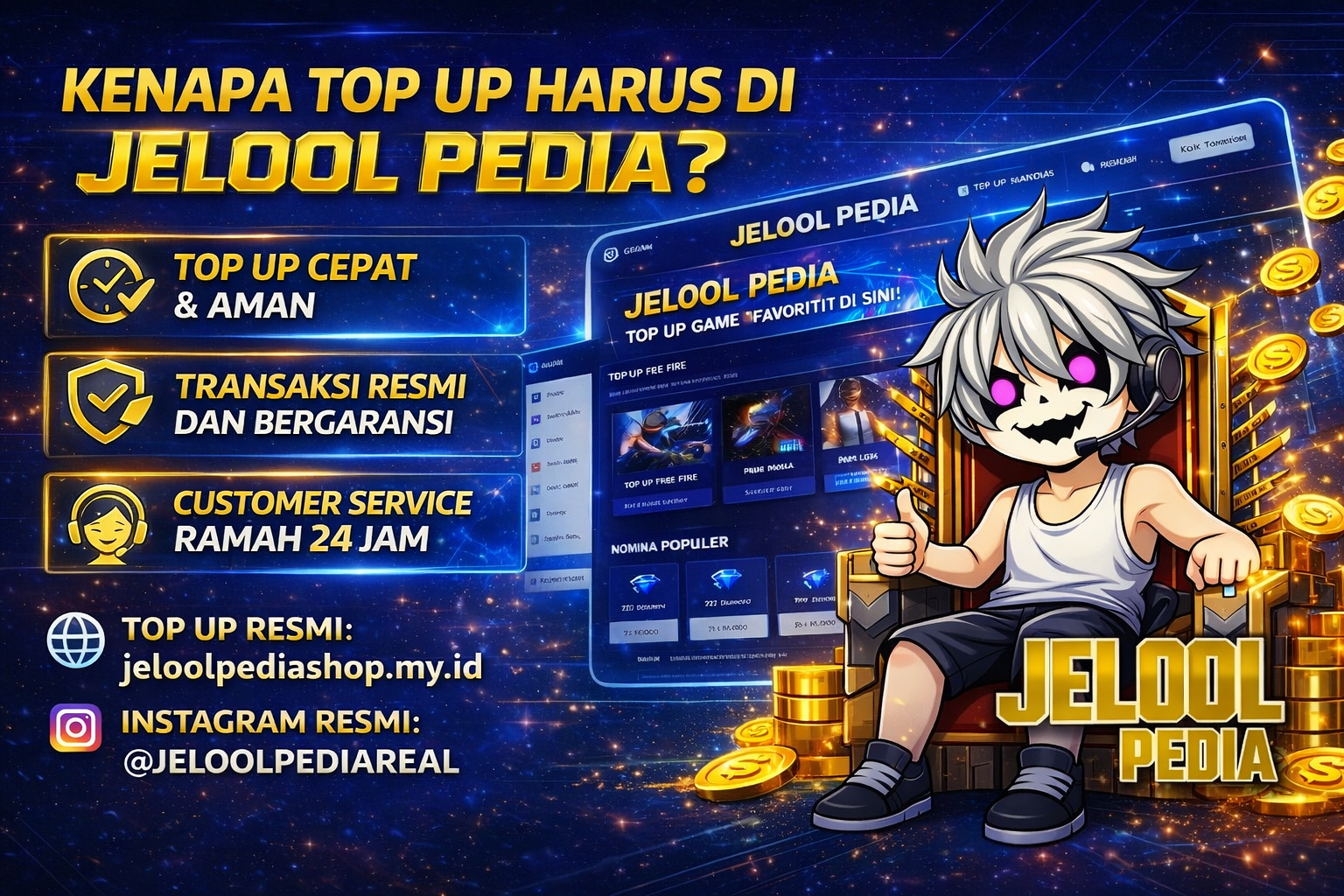 Kenapa Harus jelool pedia