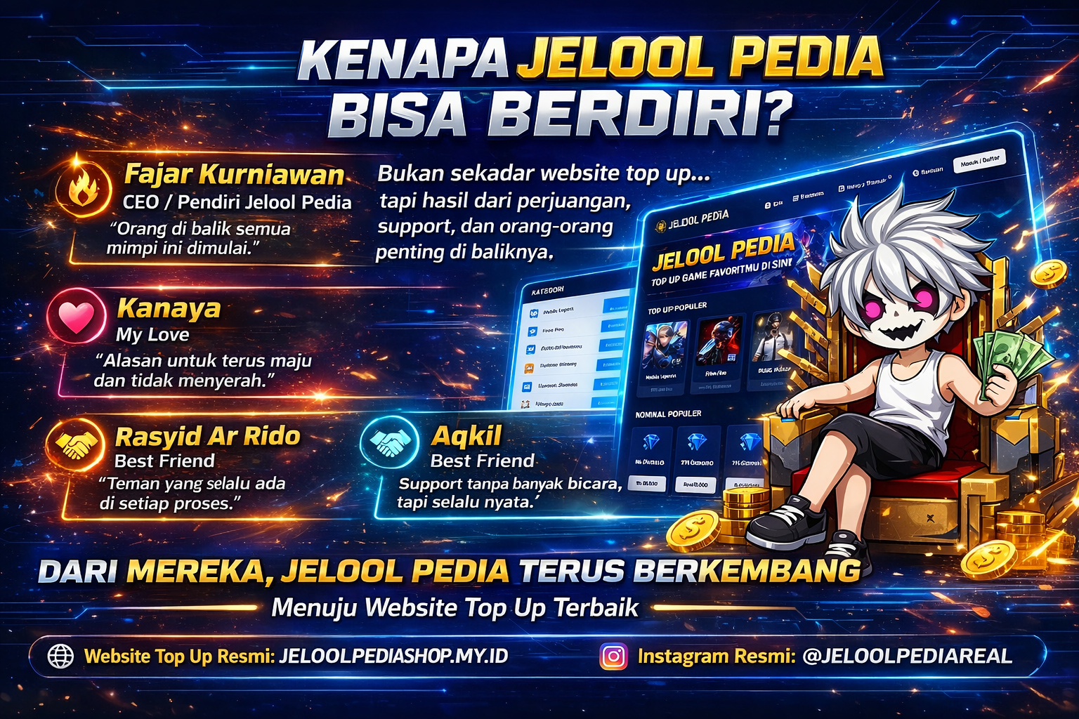 Kenapa jelool pedia bisa berdiri? 