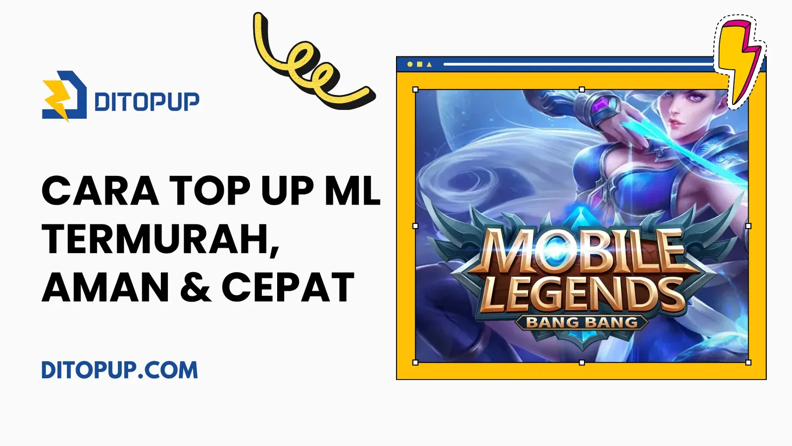 Cara Top Up ML (Mobile Legends) Termurah, Aman & Cepat