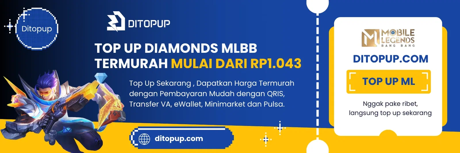 Top Up Diamonds MLBB Murah