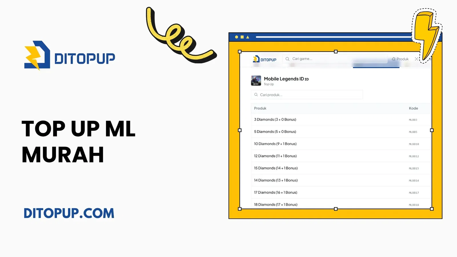 Top Up ML Murah, Daftar Harga Diamond MLBB Terbaru & Proses Instan