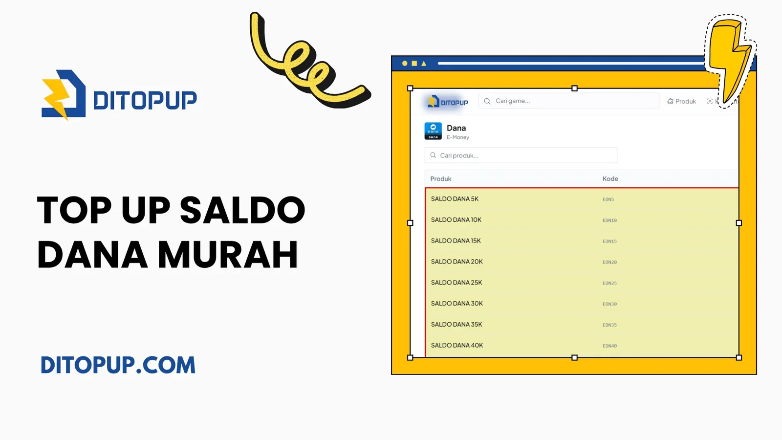 Top Up Saldo DANA Murah, Cara Isi Saldo Instan & Hemat