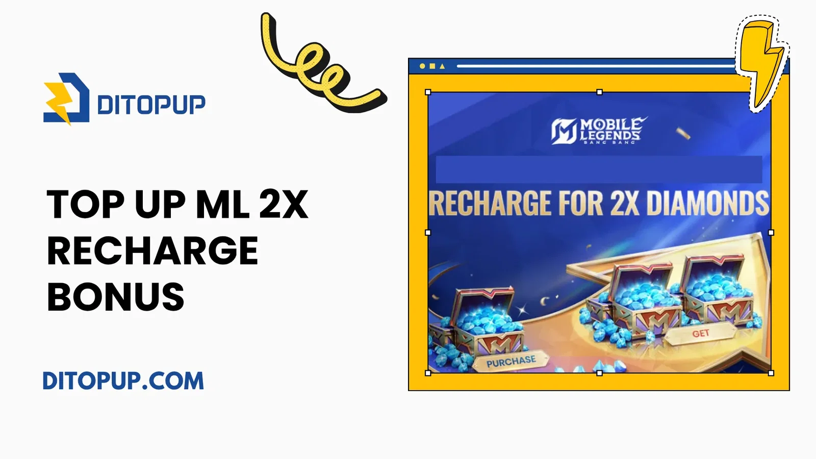 Top Up ML 2x Recharge Bonus, Cara Dapat Double Diamond First Top Up