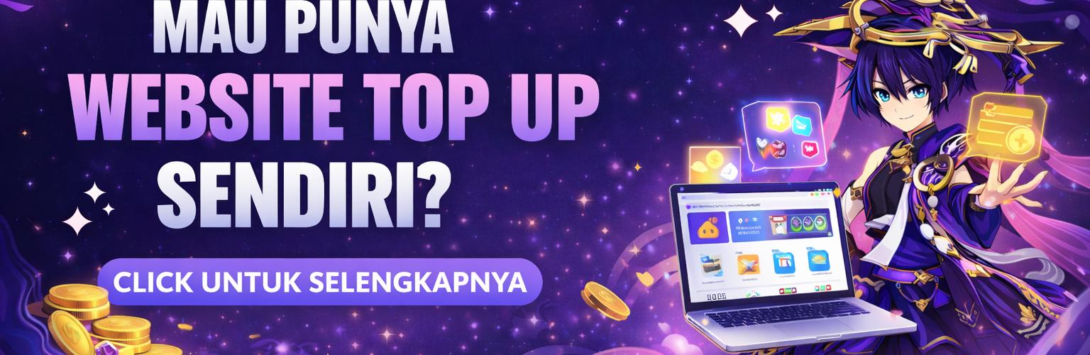Mau Punya Website Top Up Sendiri?