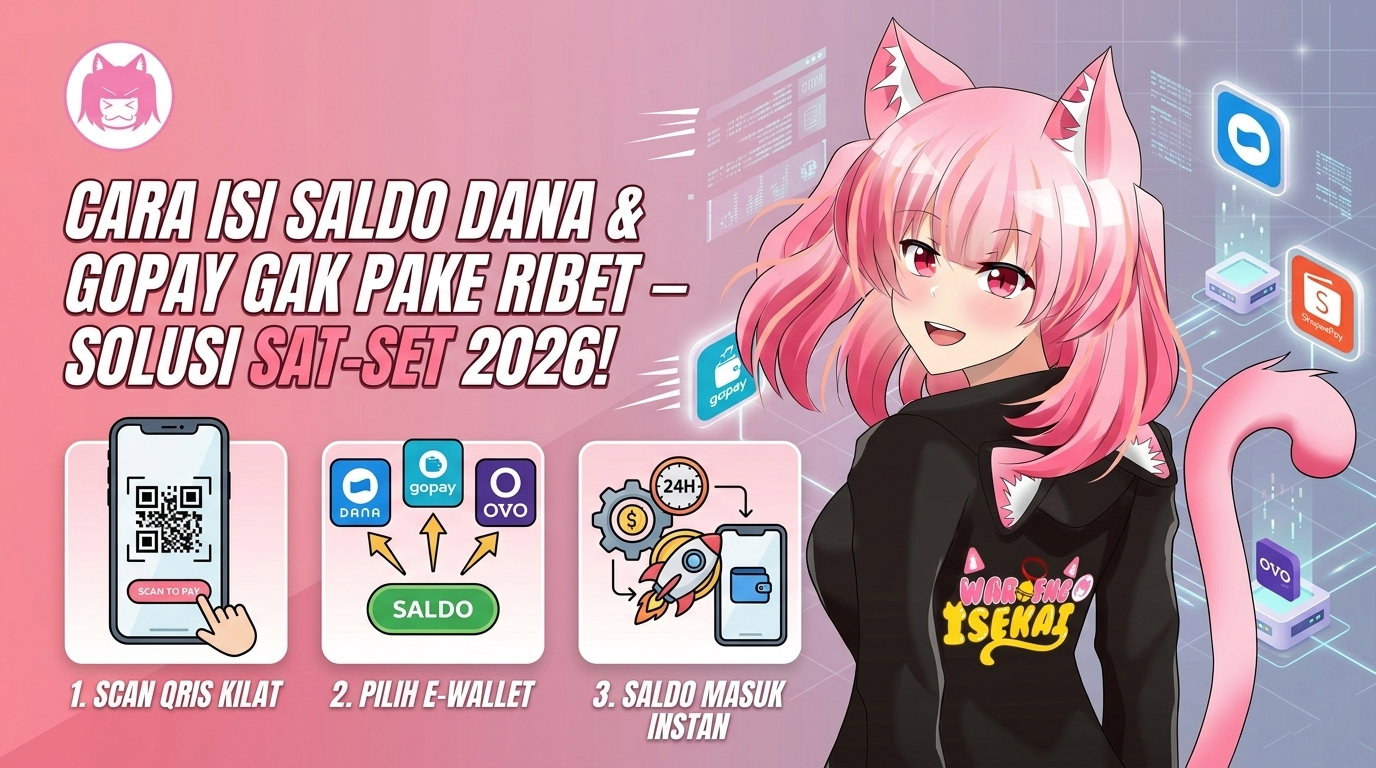 Cara Isi Saldo Dana & GoPay Gak Pake Ribet โ Solusi Sat-Set 2026!