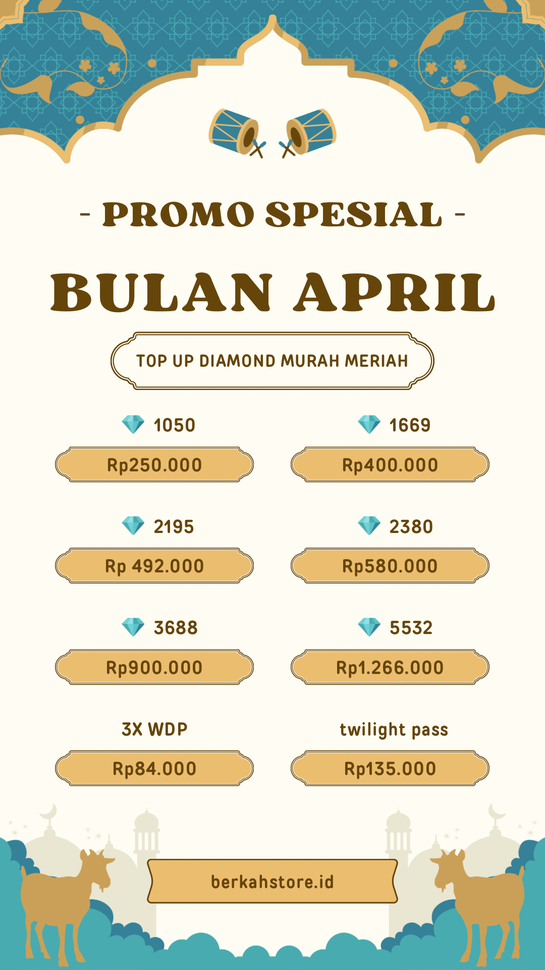 promo bulan april 