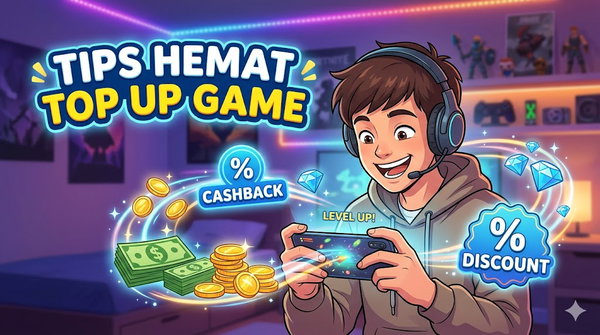 Tips Hemat Top Up Game untuk Pelajar (ML, FF, PUBG, Valorant)