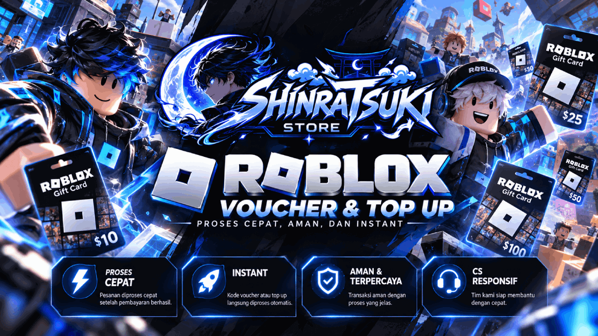 Voucher Roblox Banner