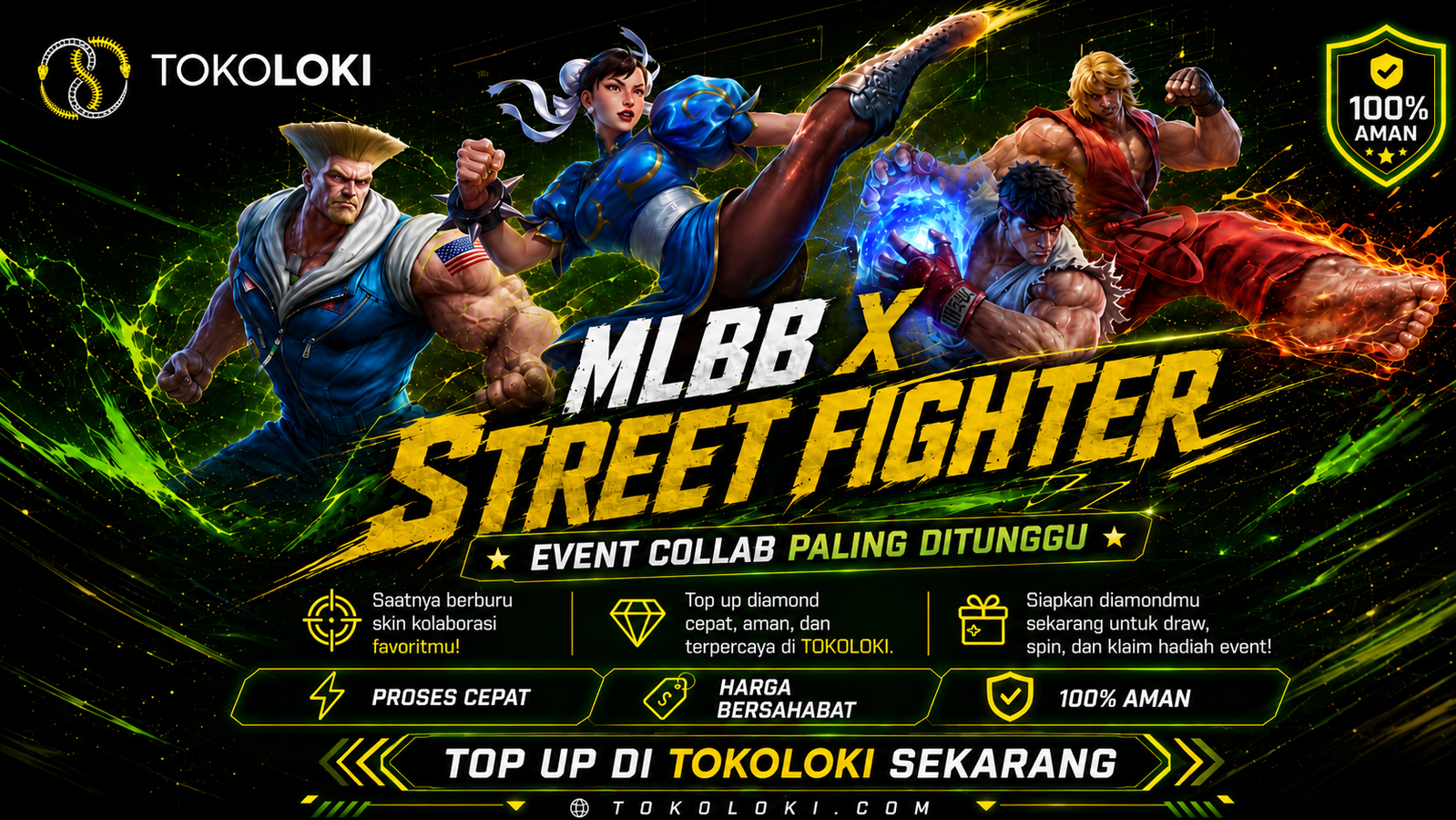 MOBILE LEGEND x STREET FIGHTER