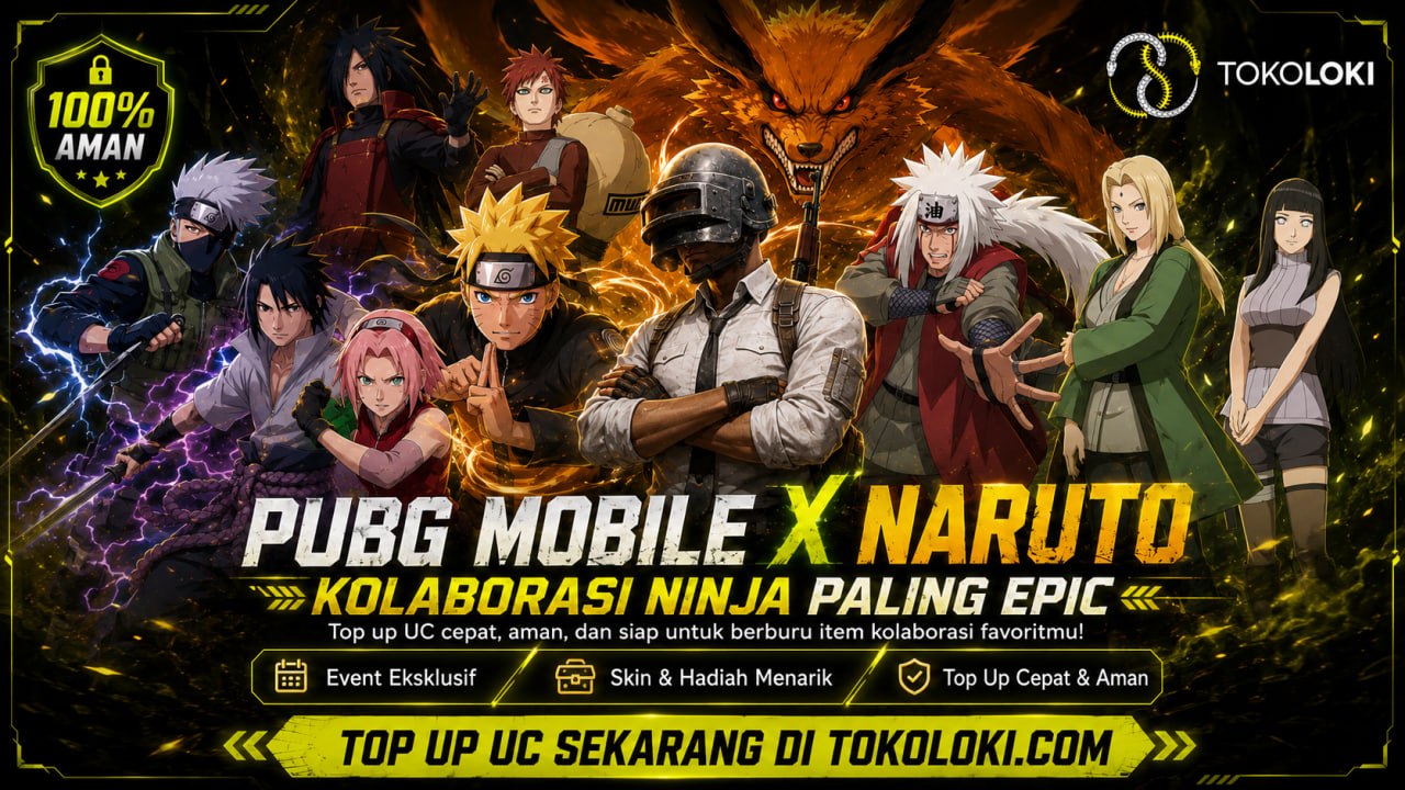 PUBG MOBILE X NARUTO COLLAB EVENT
