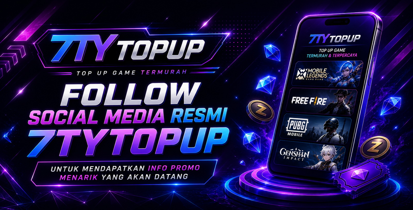 follow social media 7tytopup
