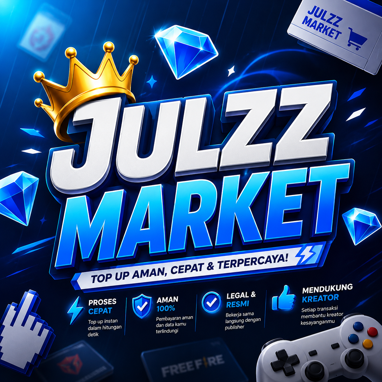 Cuma Hitungan Detik! Cara Top Up Game Murah & Aman di JZTOPUP ID