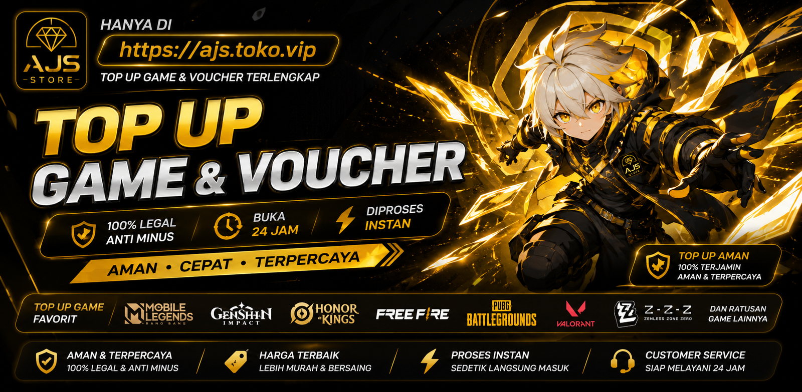 Topup game terpercaya