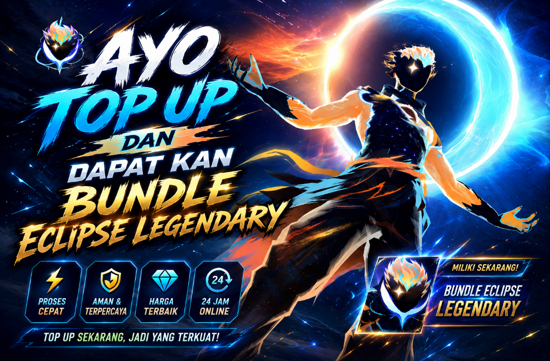 Ayo top up dan dapat kan bundle Eclipse legendary