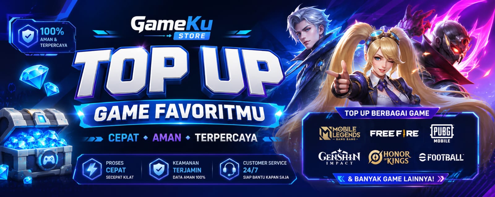 GameKu Store Tempat Top Up Game FavoritMu