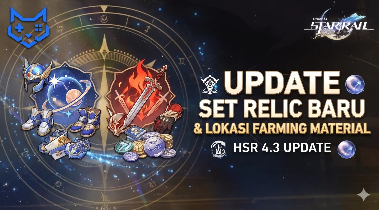 Set Relic Baru & Lokasi Farming Material Update Honkai Star Rail 4.3