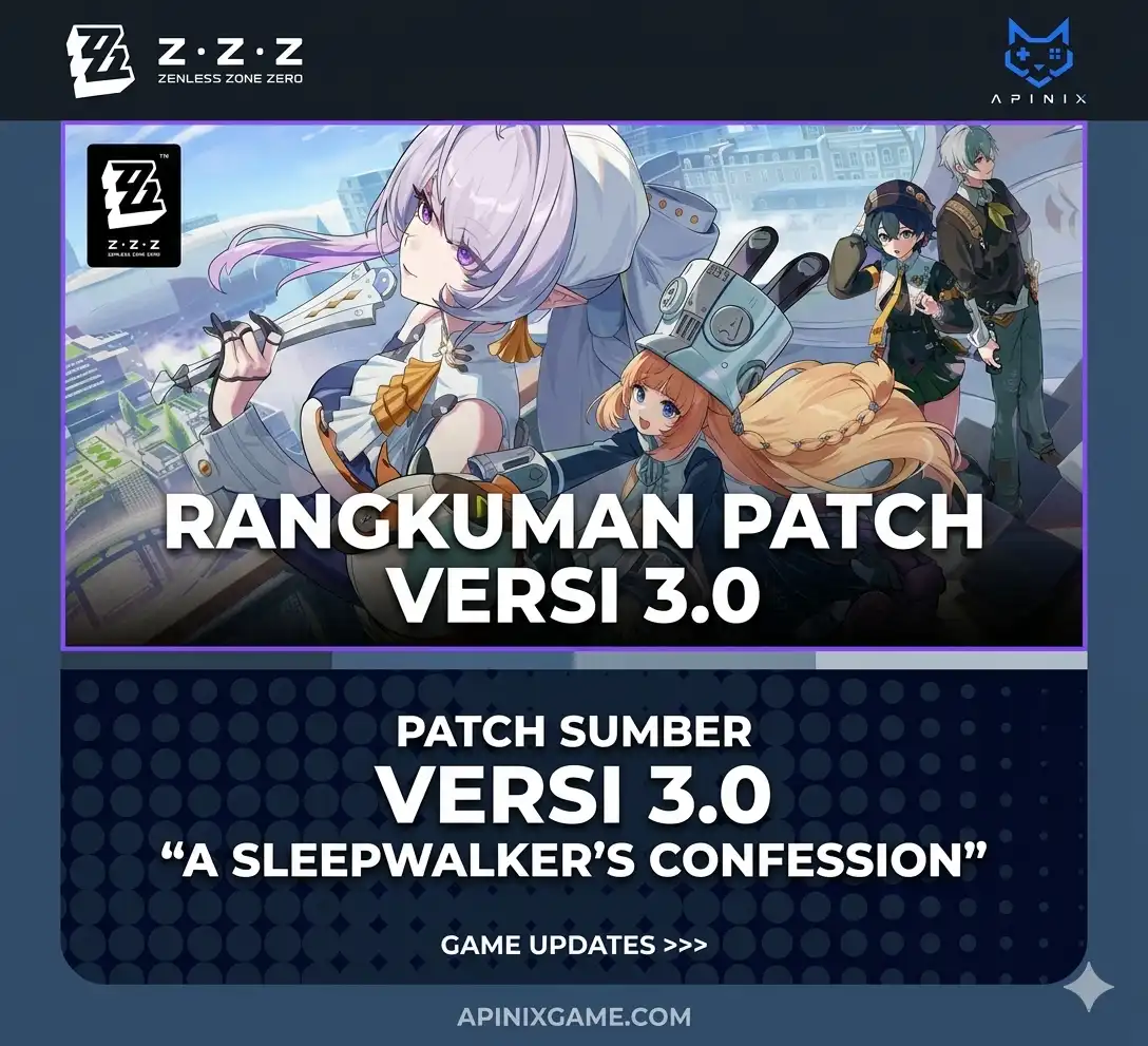 Rangkuman Lengkap Patch Zenless Zone Zero Versi 3.0: A Sleepwalker's Confession