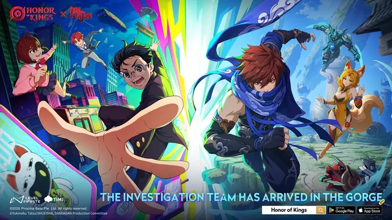 Bocoran Kolaborasi HOK x Dan Da Dan: Bersiap Sambut Crossover Epik di Honor of Kings!