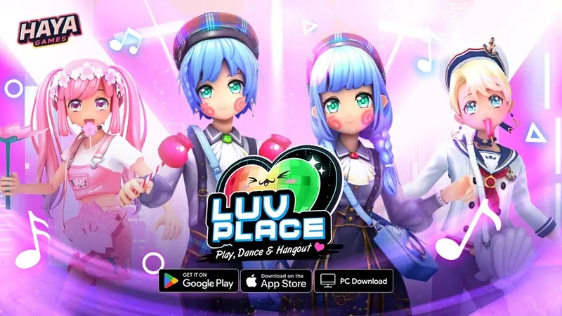 LuvPlace Resmi Buka Pre-Registration! Game Rhythm Cross-Platform Paling Ditunggu di Indonesia