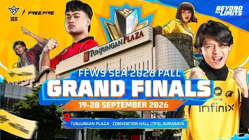 Info Lengkap Grand Final FFWS SEA 2026 Surabaya: Lokasi, Harga Tiket, dan Cara Beli
