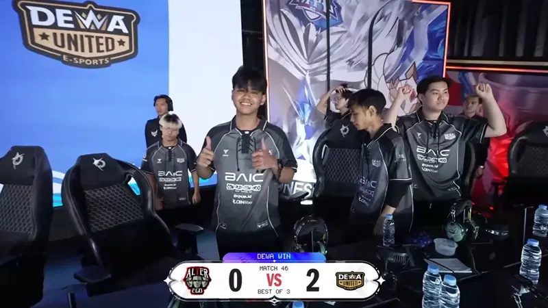 Kejutan MPL ID S18 Week 6: Saber Hazel & Lucas Kin Bawa Dewa United Libas Alter Ego 2-0!