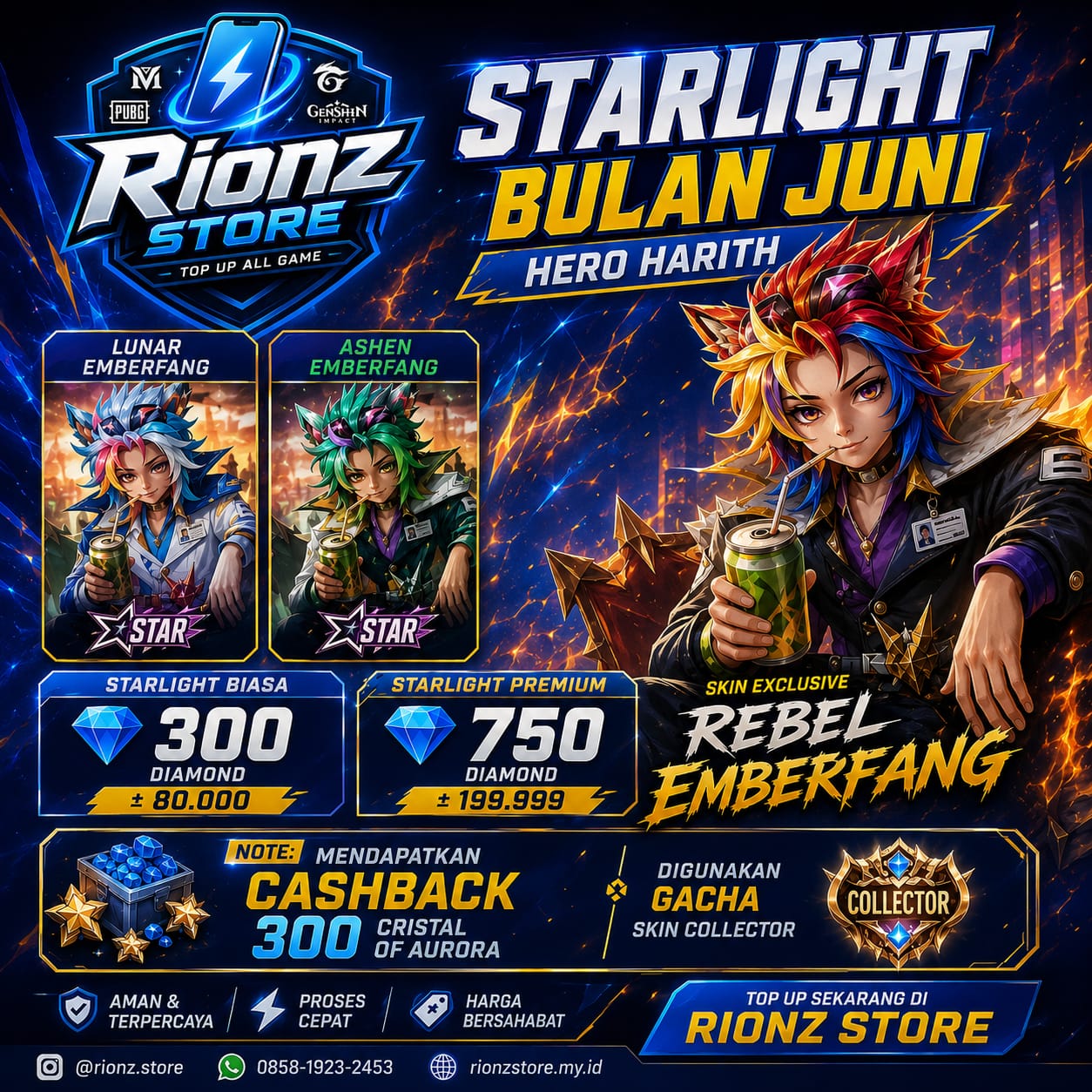 Starlight Bulan Juni 2026