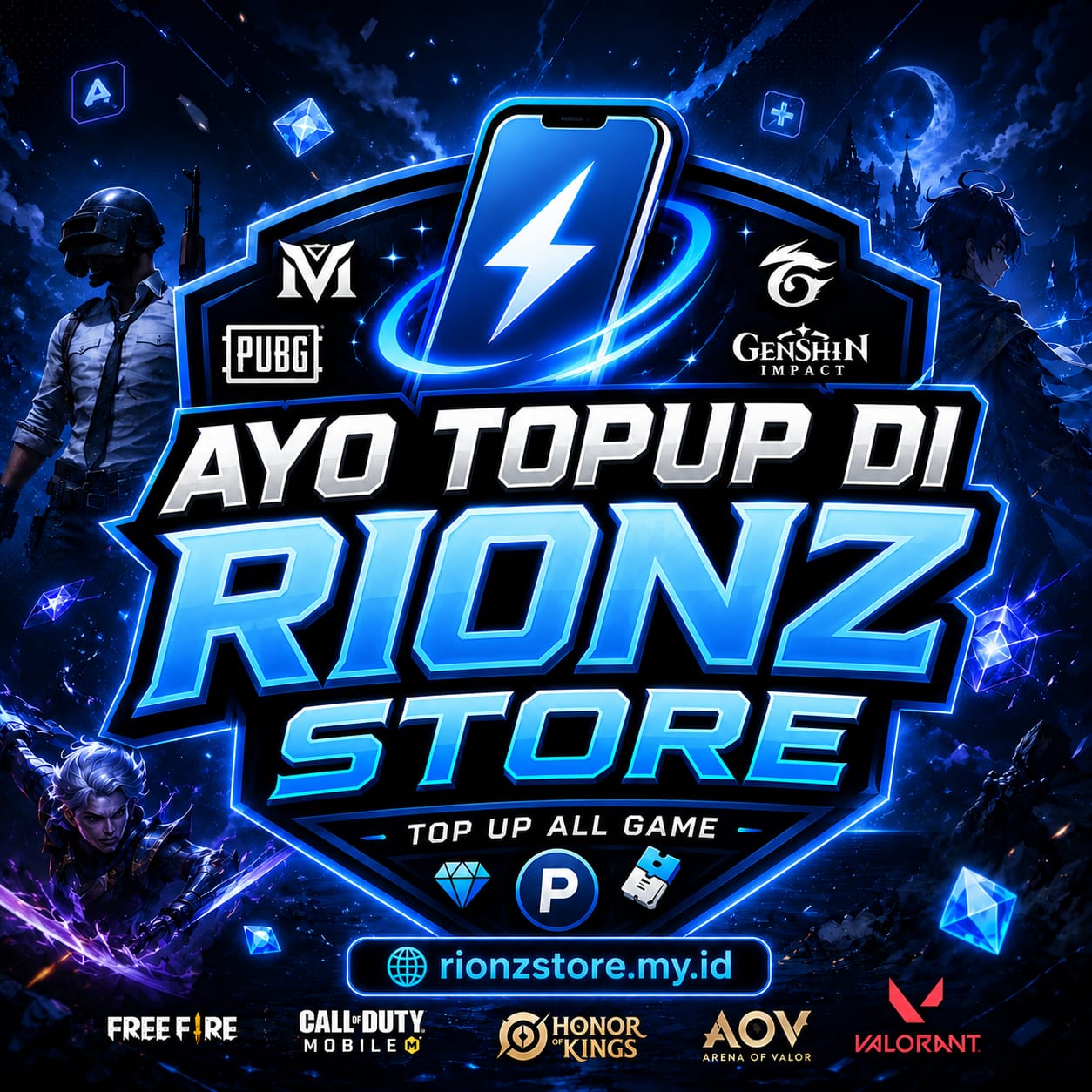 Ready Semua Kebutuhan Game mu