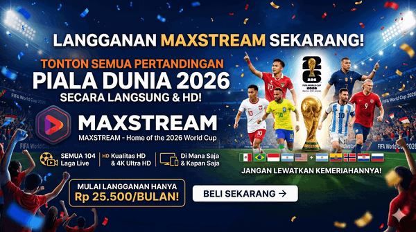 Cara Nonton Live Streaming Piala Dunia 2026 Legal dan Hemat, Cuma Rp 25 Ribuan!