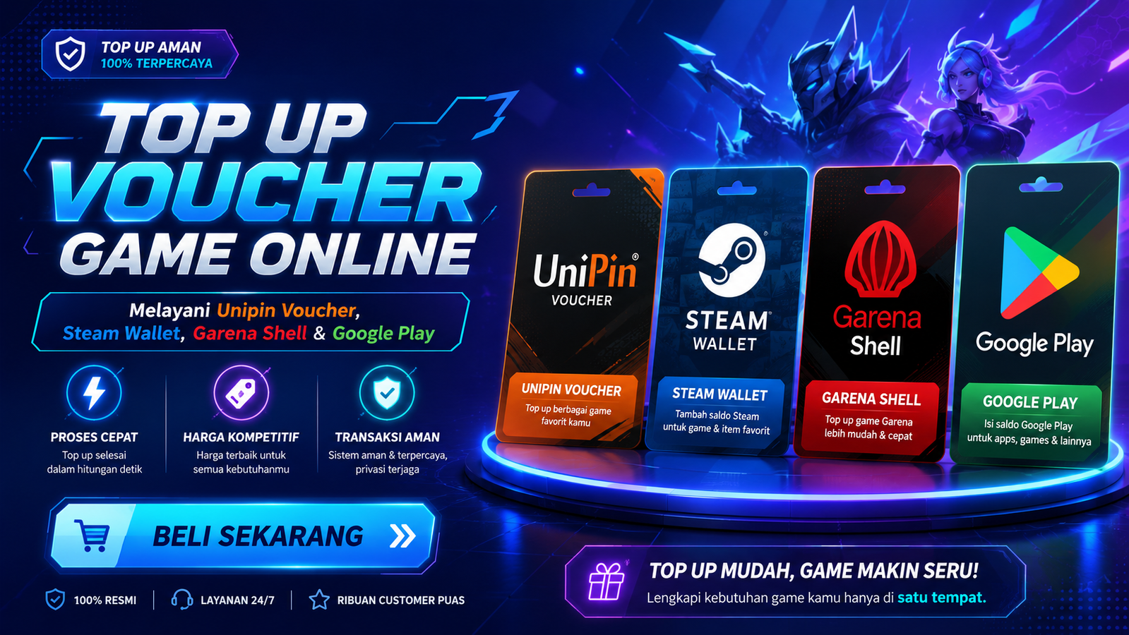 Top Up Voucher Game Online