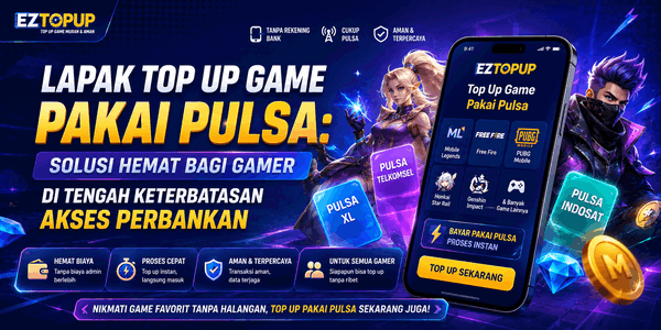 Lapak Top Up Game Pakai Pulsa - Solusi Hemat bagi Gamer di Tengah Keterbatasan Akses Perbankan