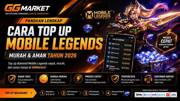 Cara Top Up Mobile Legends Murah dan Aman Tahun 2026