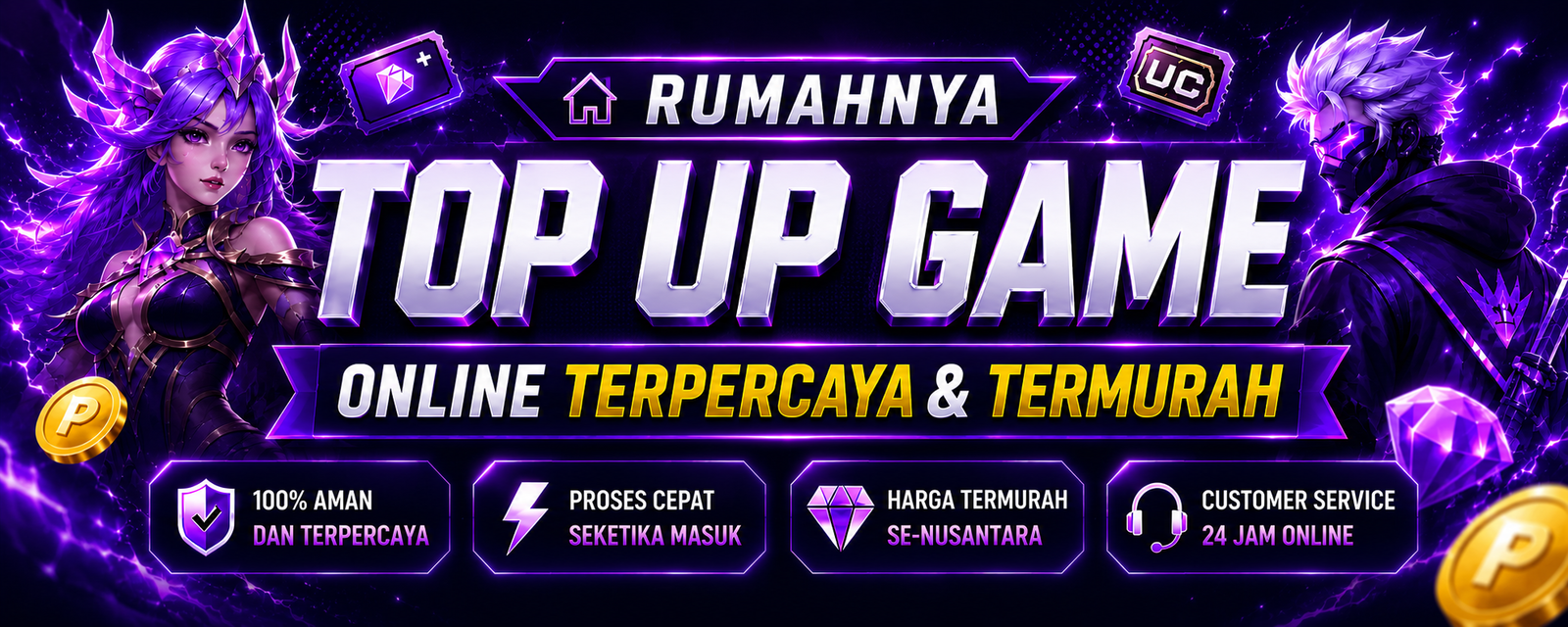 TOP UP GAME ONLINE TERPERCAYA