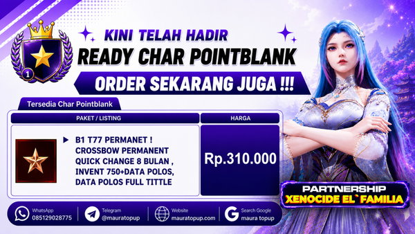3. B1 T77 PERMANET ! CROSSBOW PERMANENT QUICK CHANGE 8 BULAN, BY MauraTopup !!!