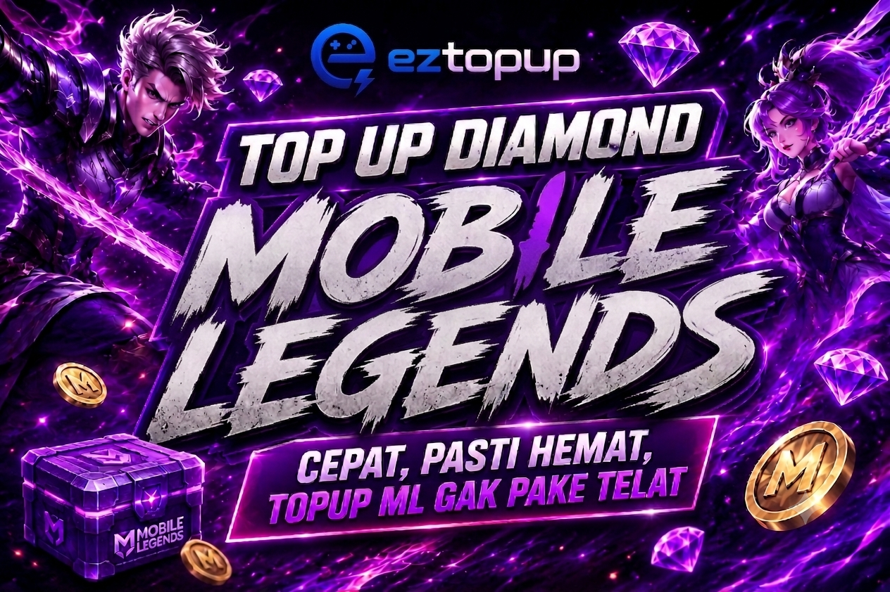 top up diamond mobile legend mudah dan cepat 