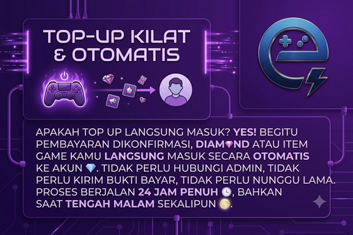 TOPUP KILAT & OTOMATIS