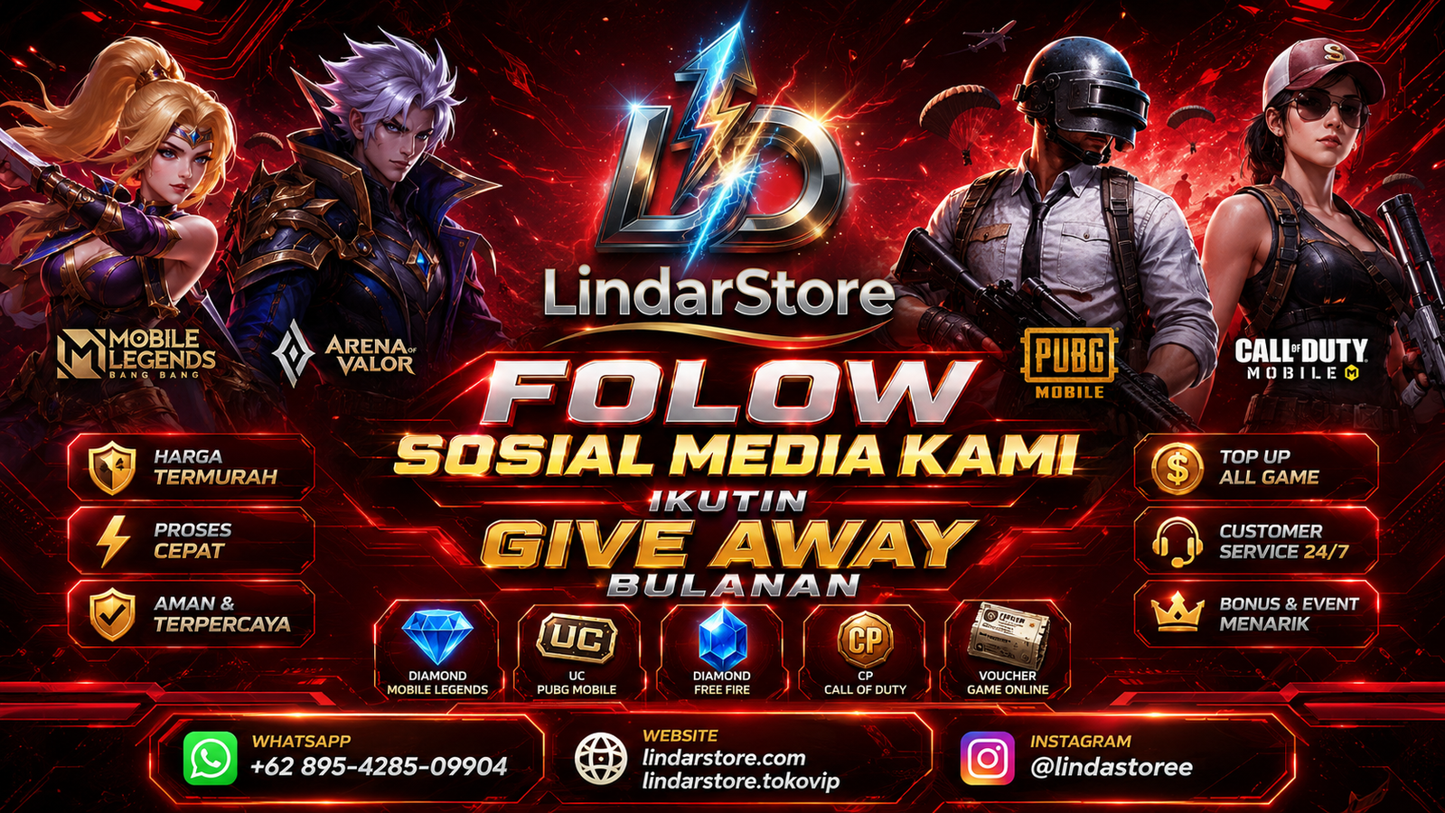 GIVE AWAY BULANAN