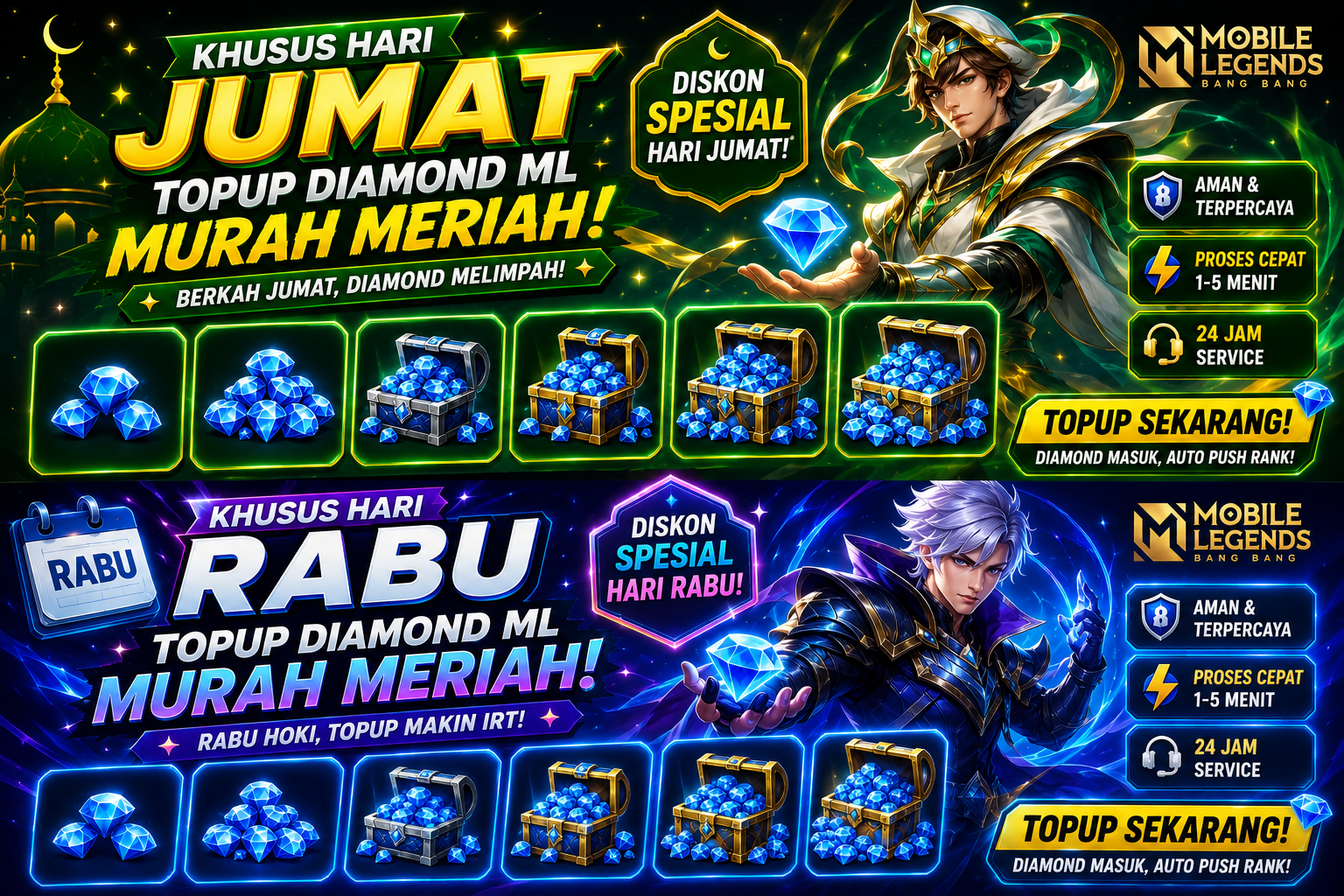 khusus hari jumat dan sabtu