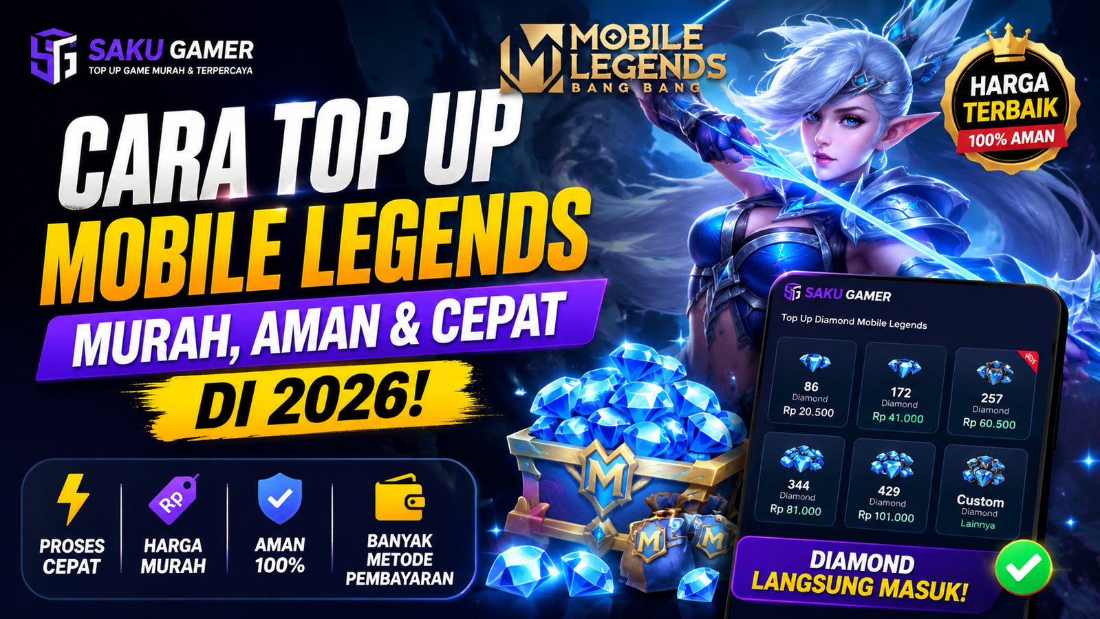 TERBARU! Cara Top Up ML Murah 2026