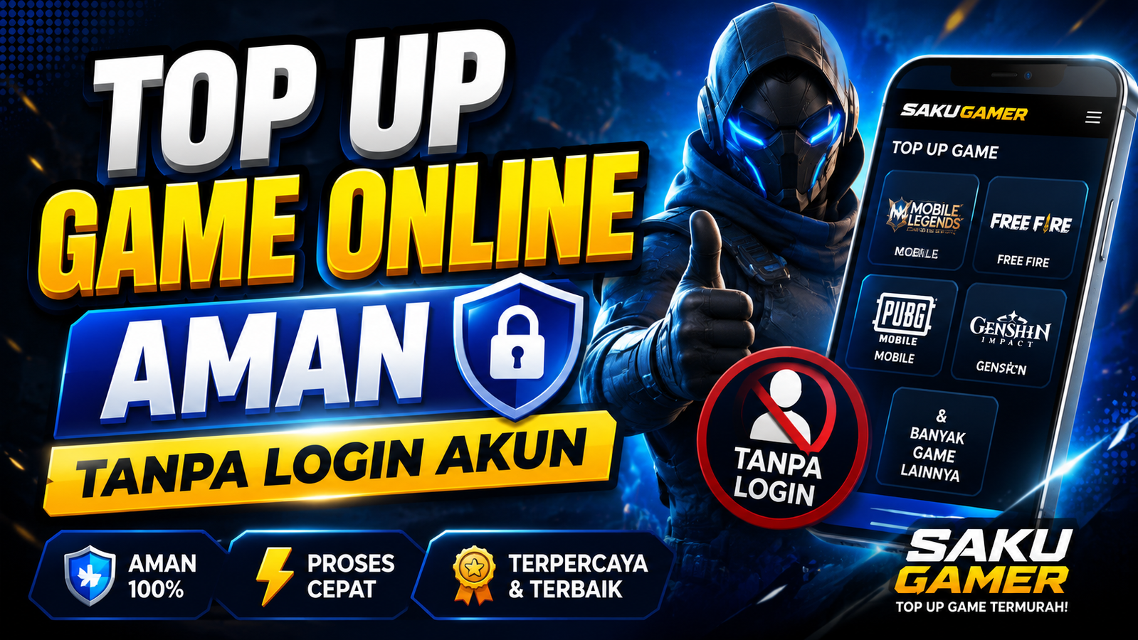 Top Up Game Online Aman Tanpa Login Akun