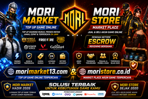 MORI STORE & MORI MARKET: Solusi Lengkap untuk Gamer