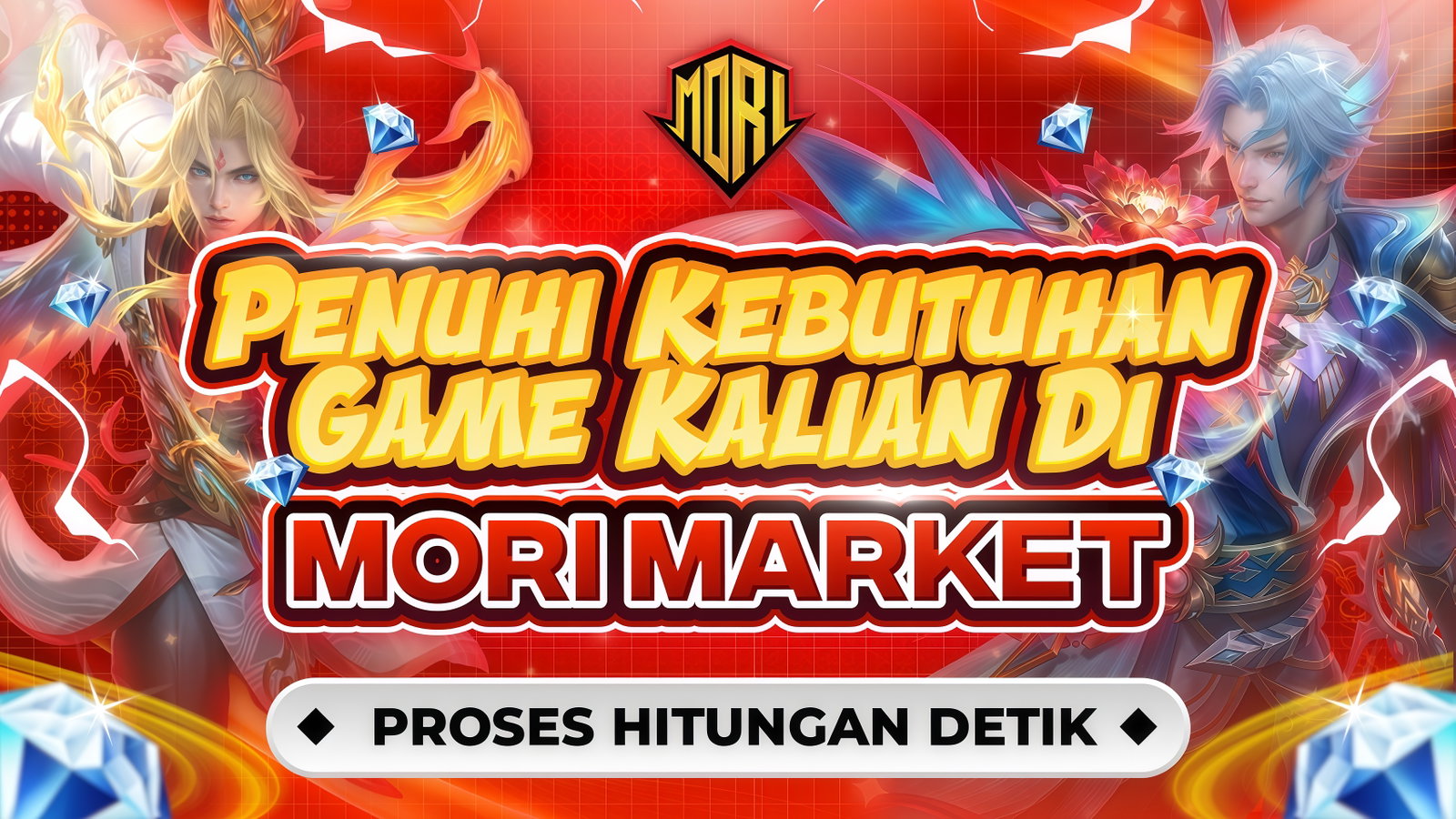 PENUHI KEBUTUHAN GAME KALIAN DI MORI MARKET