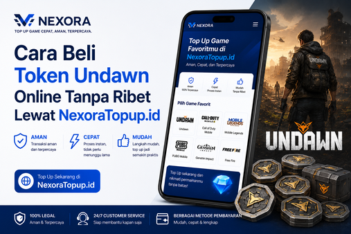 Cara Beli Token Undawn Online Tanpa Ribet Lewat NexoraTopup.id