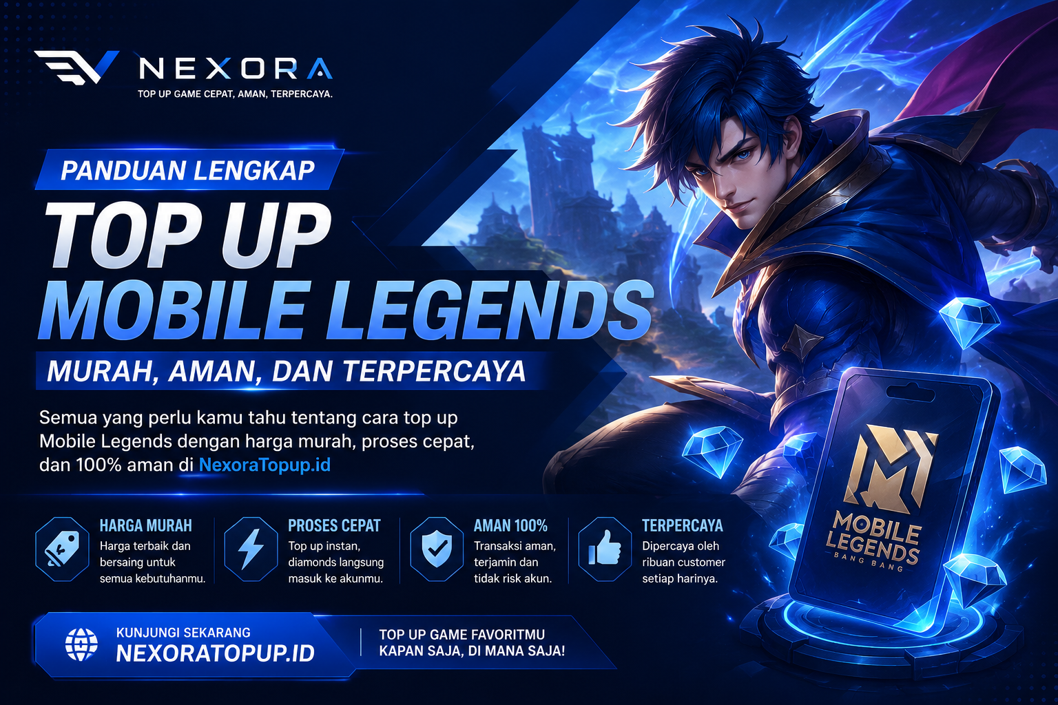 Panduan Lengkap Top Up Mobile Legends Murah, Aman, dan Terpercaya