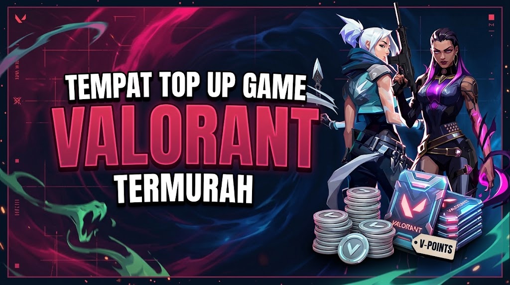 Isi VALORANT Points (VP) favoritmu dengan mudah dan praktis! ⚡